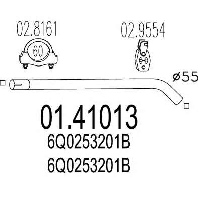 Труба выхлопного газа