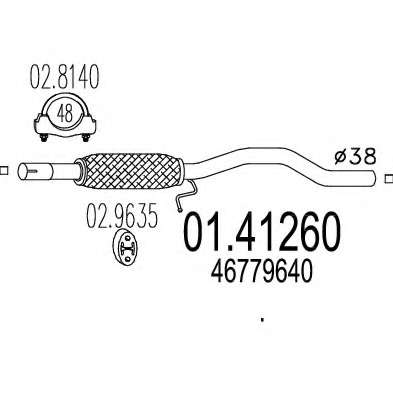 Труба выхлопного газа