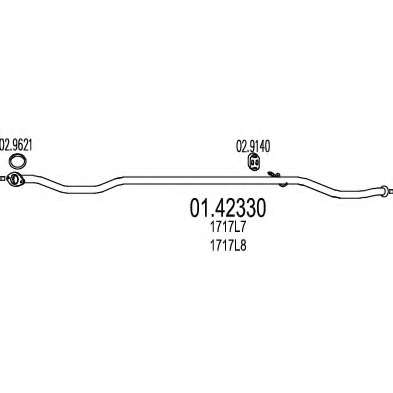 Труба выхлопного газа