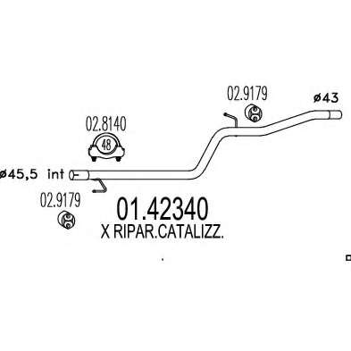 Труба выхлопного газа