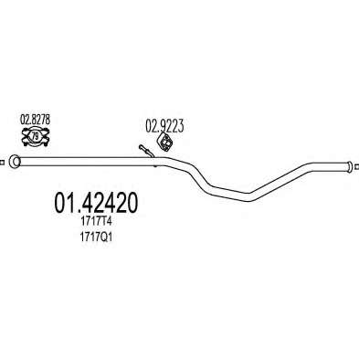 Труба выхлопного газа