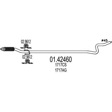 Труба выхлопного газа