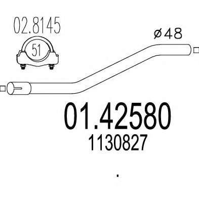 Труба выхлопного газа