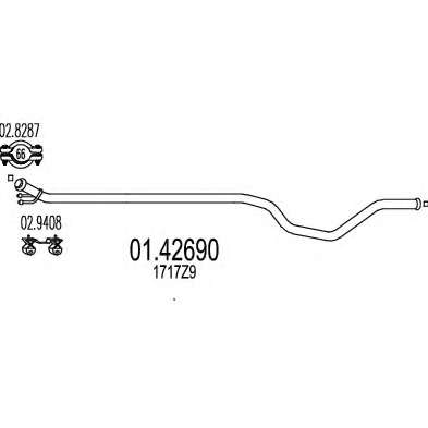 Труба выхлопного газа