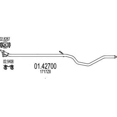 Труба выхлопного газа
