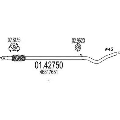 Труба выхлопного газа