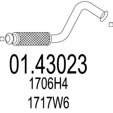 Труба выхлопного газа