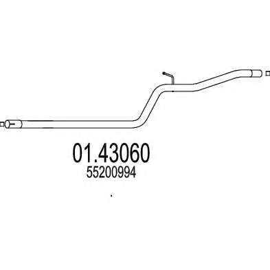 Труба выхлопного газа