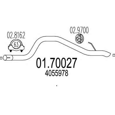 Труба выхлопного газа