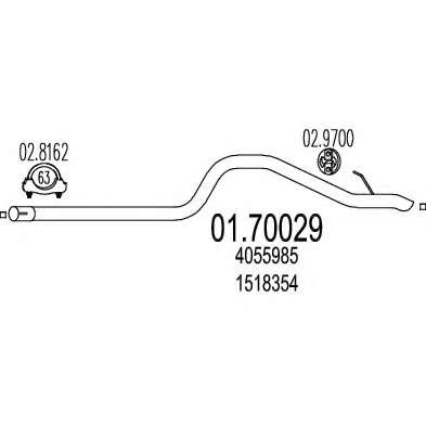 Труба выхлопного газа