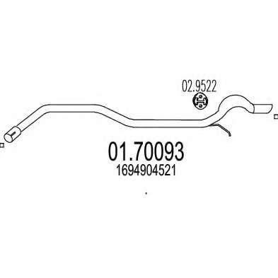 Труба выхлопного газа