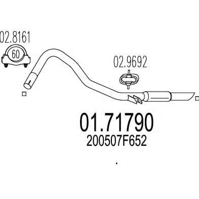 Труба выхлопного газа