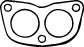 Прокладка, труба выхлопного газа