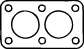 Прокладка, труба выхлопного газа