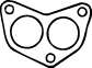 Прокладка, труба выхлопного газа