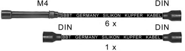 Комплект проводов зажигания