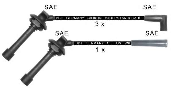 Комплект проводов зажигания