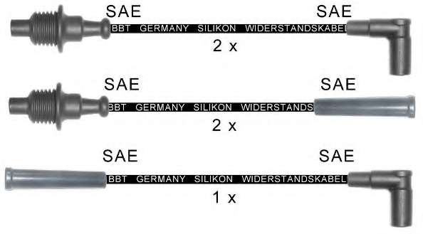 Набір дротів запалювання