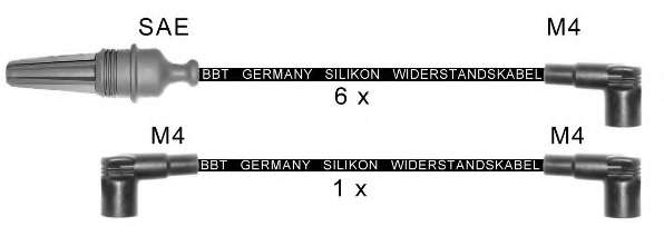 Комплект проводов зажигания