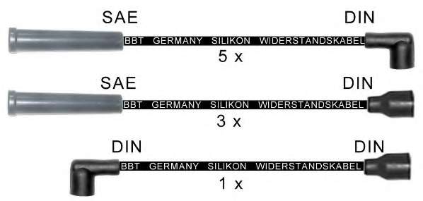 Комплект проводов зажигания