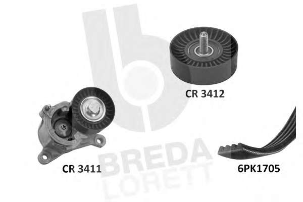 Поликлиновой ременный комплект