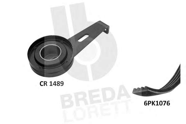 Поликлиновой ременный комплект