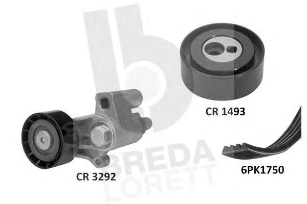 Поликлиновой ременный комплект