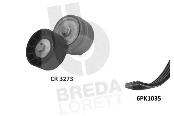 Поликлиновой ременный комплект