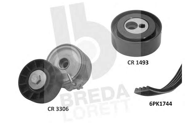 Поликлиновой ременный комплект