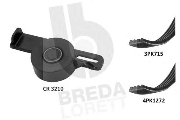 Поликлиновой ременный комплект