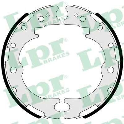 Комплект тормозных колодок, стояночная тормозная система