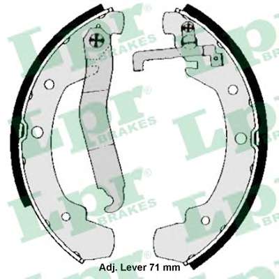 Комплект тормозных колодок