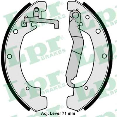 Комплект тормозных колодок