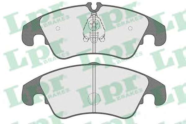 Комплект тормозных колодок, дисковый тормоз