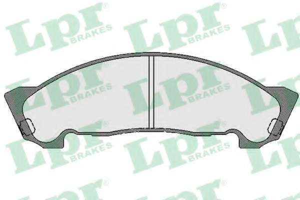 Комплект тормозных колодок, дисковый тормоз
