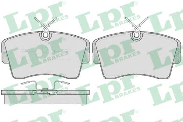 Комплект тормозных колодок, дисковый тормоз