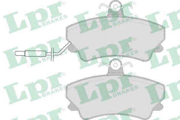 Гальмівні колодки, дискове гальмо (набір)