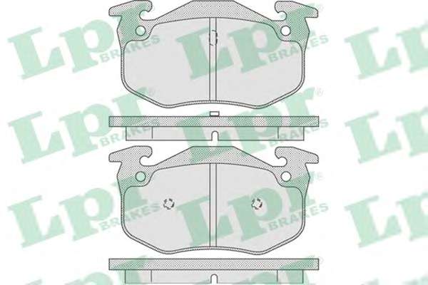 Комплект тормозных колодок, дисковый тормоз