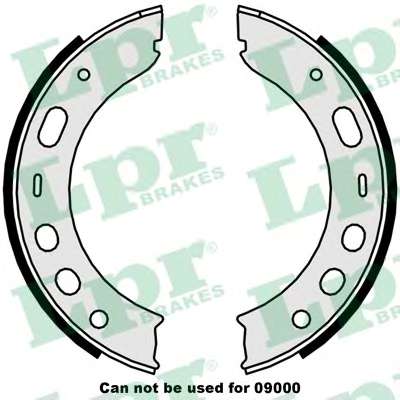Комплект тормозных колодок, стояночная тормозная система
