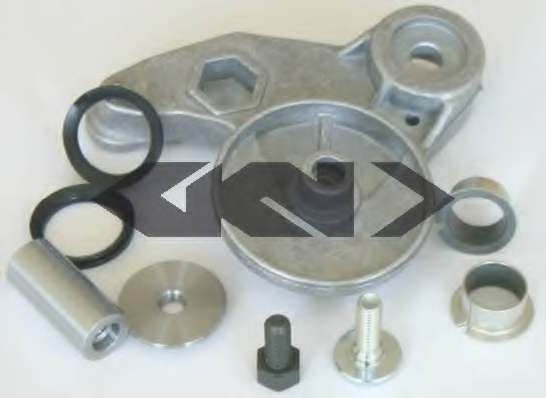 Натяжитель ремня, клиновой зубча