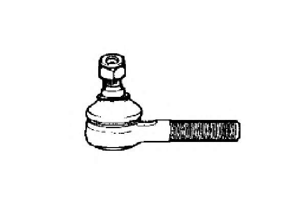 Наконечник поперечной рулевой тяги