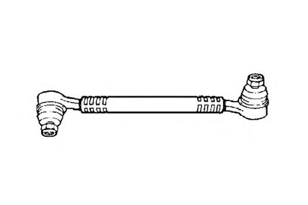 Поперечная рулевая тяга