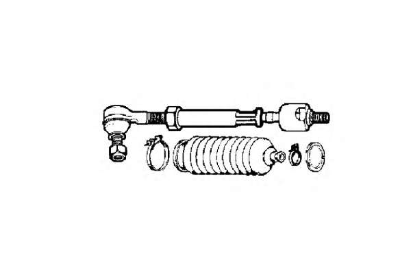 Поперечная рулевая тяга