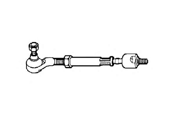 Поперечная рулевая тяга