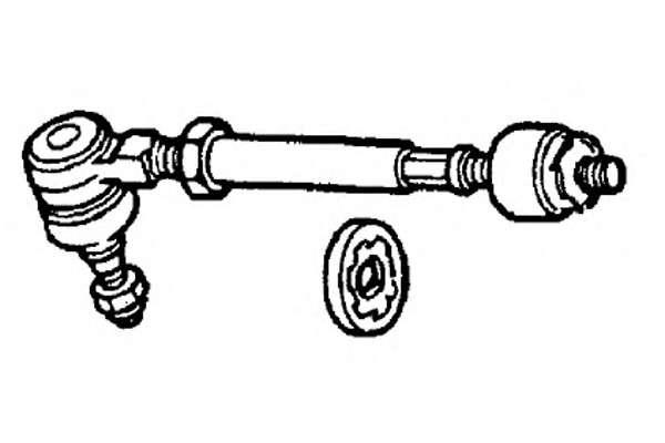 Поперечная рулевая тяга