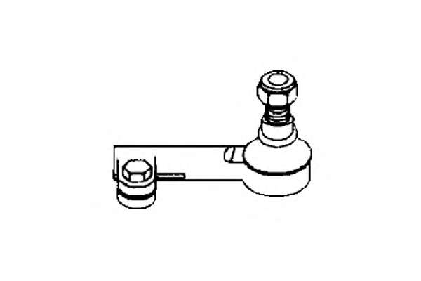 Наконечник поперечной рулевой тяги