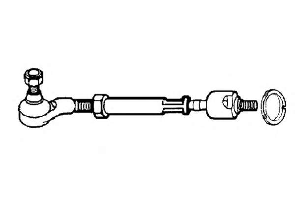 Поперечная рулевая тяга