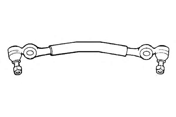 Поперечная рулевая тяга