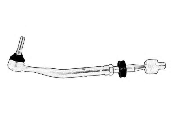 Поперечная рулевая тяга