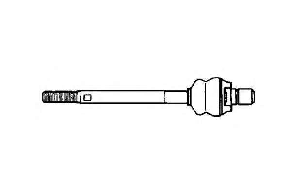 Осевой шарнир, рулевая тяга